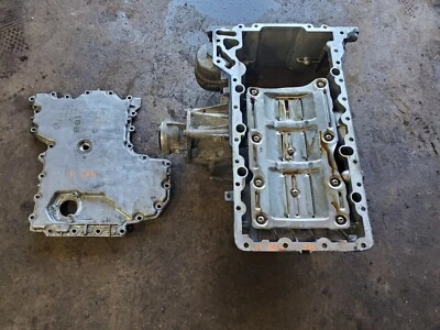 BMW S63 X5M X6M UPPER OIL Pan 2010 - 2018 E70 F85 E71 F86 7621072 - Image 1 of 4