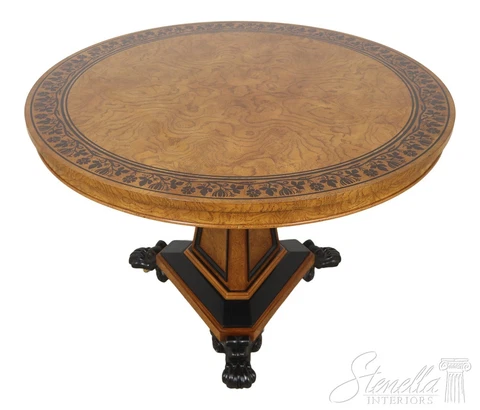 L54893EC: BAKER Stately Homes Neoclassical Round Center Table Cover
