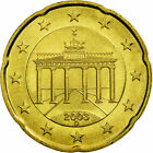 [#449508] GERMANIA - REPUBBLICA FEDERALE, 20 Euro Cent, 2003, SPL, Ottone, KM:21