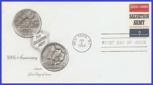 USA4 #1267 U/A ARTMASTER FDC   Salvation Army - Picture 1 of 1