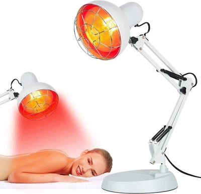 150W Wärmelampe Rotlicht Strahler Infrarotlampe Rotlichtlampe Therapie lampe - Bild 1 von 4