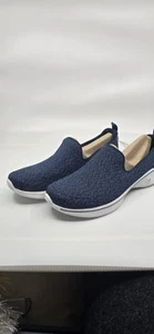 Skechers GOGA MAX GEN 5 Damen-Slipper Turnschuhe Schuhe Größe 6,5 anthrazitgrau weiß - Bild 1 von 6