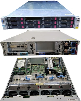 HP ProLiant DL380P Gen8 Server 1 XEON E5-2620 All Caddies -1 - No HDD No Ram - Image 1 of 4