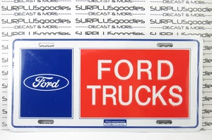 Classic FORD TRUCKS F150 F250 6"x 12" License Plate Tag EMBOSSED Metal Replica - Picture 1 of 3