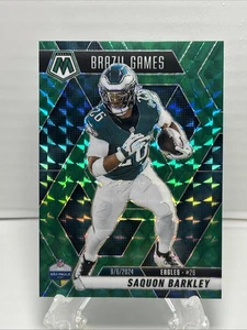 Mosaico Panini 2025 - Juegos de Brasil Saquon Barkley #263 Green Mosaic Prizm - Imagen 1 de 2