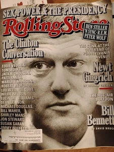 Rolling Stone Magazine Nov 1998 Bill Clinton - Picture 1 of 3