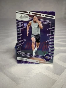 Panini Absolute Football 2024 Adisa Isaac RC #174 Baltimore Ravens - Imagen 1 de 2