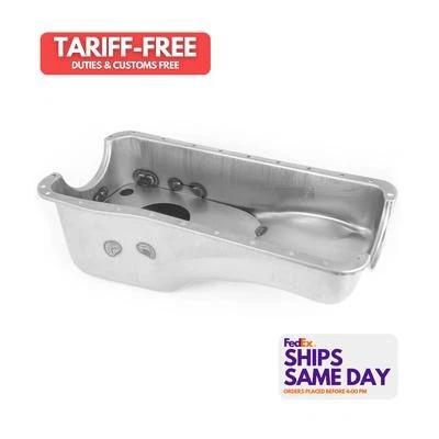 Cacerola de aceite Canton 15-745, One BBF 429/460 5qt. Sumidero Frt OE Repl. Acero Natural  Foto 1 de 4