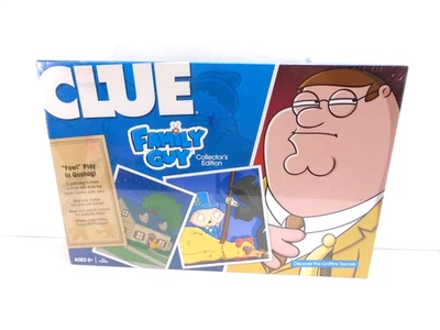 Family Guy Collector's Edition CLUE 2010 HASBRO Board Game SEALED! - Image 1 of 4