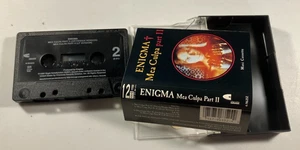 Enigma Mea Culpa Part 2 Charisma 1991 Black Cassette Maxi-Single Dolby HX Rare! - Picture 1 of 9