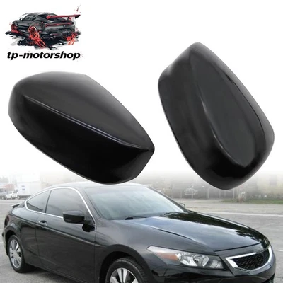 LH+RH For Honda Accord 2008 2009 2010 2011 - 2013 PAIR Side Mirror Cover Cap Foto 1 de 4