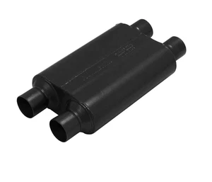 Flowmaster 8425454 Super 44 Delta Flow Exhaust Muffler 2.5" Dual Inlet Outlet - Picture 1 of 4