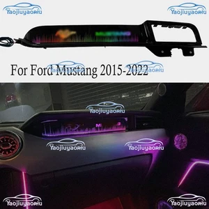 Fits For Ford Mustang 2015-2022 console Passenger side ambient light 64 colors - Picture 1 of 8