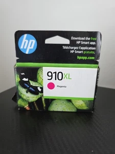 HP 910XL (3YL63AN # 140) Wkład z atramentem purpurowym Termin ważności: sierpień 2024 - Zdjęcie 1 z 2