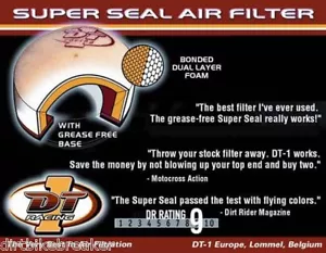 Husaberg FC / FE / FX Top Entry ( 1994-1999 ) DT1 Dual Performance Luftfilter - Bild 1 von 3