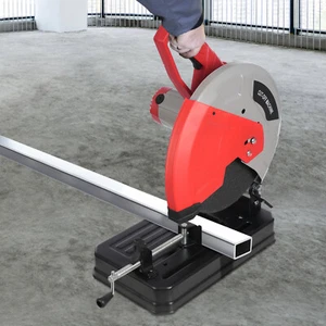 0-45° Electric Cutting Saw Cutting Machine Adjustable Workshop Chop Saw 3900RPM - Picture 1 of 24