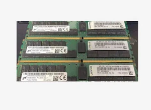 Micron 128GB 2S4Rx4 2666MHz PC4-2666V DIMM DDR4-21300 ECC REG Server Memory RAM - Afbeelding 1 van 3