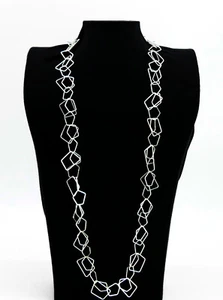 Charm Kette Gliederkette silber von Stephisimo elegant extravagant fünfeck - Bild 1 von 11