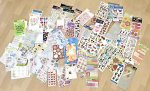 Lot of Stickers 28 New Packs and Random Loose Special Moments Foamies Scrapbook - Picture 1 of 9