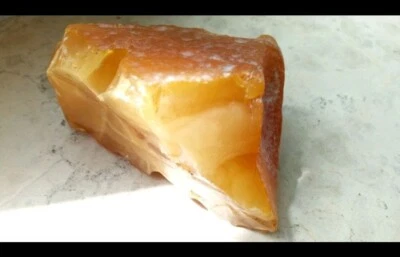 Bernstein butterscotch Roh Bernstein  203 Gr - Bild 1 von 4