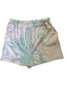 Next Blue and White Tie Dye Shorts Size 10 - Picture 1 of 4