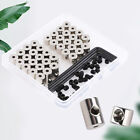 40pcs Metal Pin Backs Special Screw Wrench Badge Parts