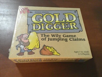 2002 Gold Digger The Wily Game of Jumping Claims SEALED  #DD - Image 1 of 2