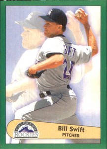 1996 Panini Stickers Baseball Card #87 Bill Swift