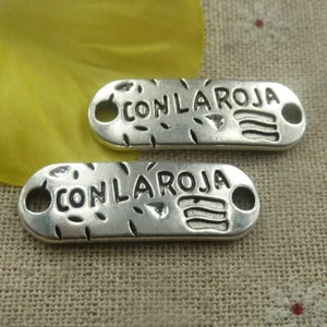Envío Gratuito 40 piezas Conectores CONLAROJA Plata Tibetana 35x12x2mm L-4428 - Imagen 1 de 4