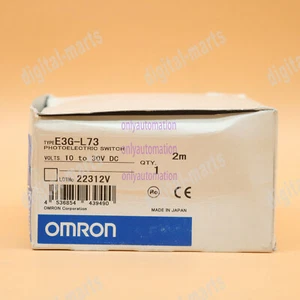 Interruptor fotoeléctrico Omron E3G-L73 10-30VDC nuevo 1 pieza envío gratuito~ - Imagen 1 de 4