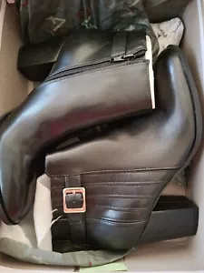 A2 by Aerosoles Great Wall Damen-Booties schwarz Größe 8 1/2 M - Bild 1 von 5
