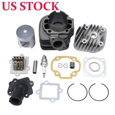 FOR ETON VIPER 90 90R 2 STROKE THUNDER AXL-90 NXL-90 100CC CYLINDER REBUILD KIT - Image 1 of 4