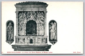 Postcard: Montepulciano, Altare, Della Robbia, Museo Civico, Undivided, Unposted - Picture 1 of 2