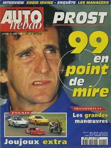 AUTO HEBDO Nr.1149 12.08.1998 PROST BERLINETTE HOMMELL RS LOTUS ELISE KART 250A - Bild 1 von 1