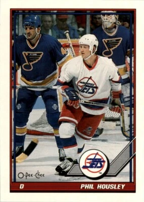 1991-92 O-Pee-Chee NHL Phil Housley #395 - Image 1 of 2