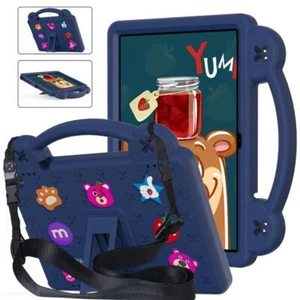 Kid Case Fr Amazon Fire HD 10 Plus 13th 11th Shockproof Handle Stand Strap Cover - Picture 1 of 19