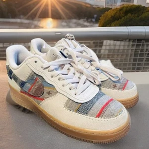 New Nike By You Air Force 1 Low Pendleton DJ2674 991 Women Size 9 US 40.5 EUR ID - Picture 1 of 12