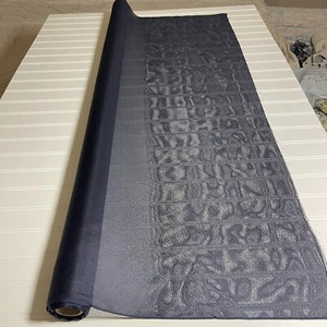 SILK Navy Blue, FABRIC  3 Yards (108 inches) x 43 inches wide - Picture 1 of 12
