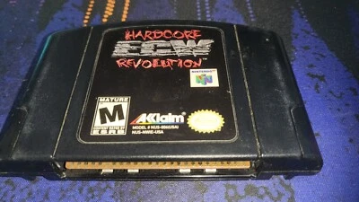 ECW: Hardcore Revolution (Nintendo 64, 2000) N64 - Authentic -Tested - Image 1 of 3