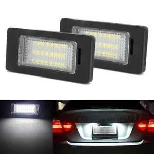 2X LED Kennzeichenbeleuchtung Für BMW E82 E88 E90 E91 E92 E93 E39 E60 E61 X5 E70 - Bild 1 von 10