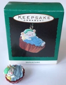 Hallmark Keepsake Miniature Christmas Ornament *Sweet Dreams* 1994 Holiday - Picture 1 of 12