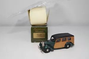 B36 1:43 LANSDOWNE MODELS LDM 21 LEA FRANCIS ESTATE 4 DOOR WOODY 1950 GREEN MIB - Picture 1 of 16