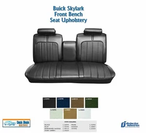 1970 Skylark Custom/GS Bench Seat Upholstery in Your Choice of Factory Color - Foto 1 di 18
