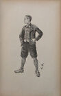KARL BECKER Buchillustration zu Der zerbrochene Krug um 1900 alter Druck print 4