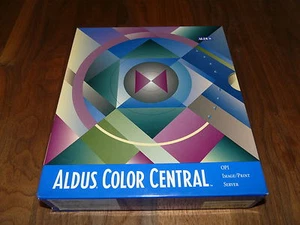 Aldus Color Central 2.5 + 3.5 für WIN englische Version, Rarität - Bild 1 von 9