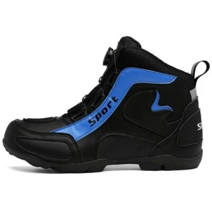 Men Racing Motorcycle Boots Non-slip Outdoor Sneaker Street Off-road Biker Shoes - Picture 1 of 28