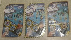 Set of 3 GO SUMOS Remote Control Stickers SMILE INC, AR-SEA, & GROBOTS D28 - Picture 1 of 8