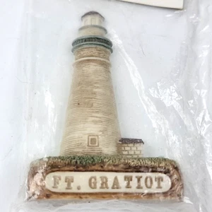 Fort Gratiot Historic American Lighthouse Collection Magnet 1995 Port Huron MI - Picture 1 of 5