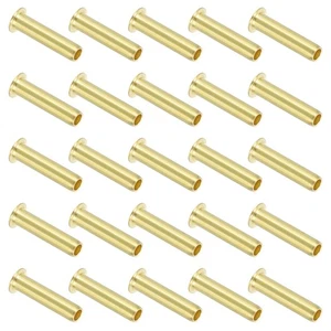 25 piezas 5 mm OD x 3 mm tubo de identificación inserto de compresión de latón - Imagen 1 de 6