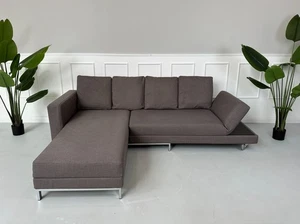Brühl Fourtwo Designer Sofa Stoff Couch Schlafsofa Four Two Grau Taupe - Bild 1 von 8